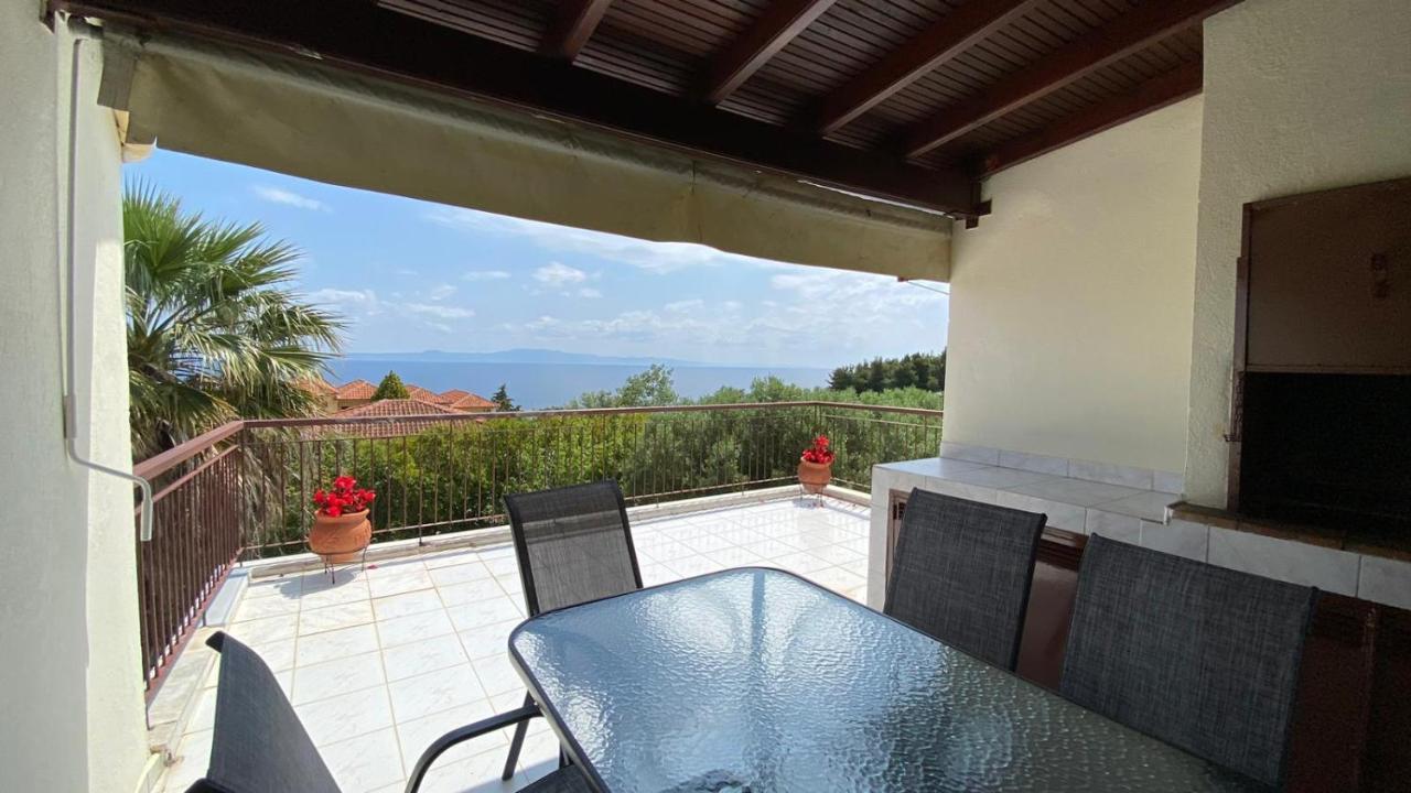 Amazing Sea View Loft, Afytos Appartement Buitenkant foto