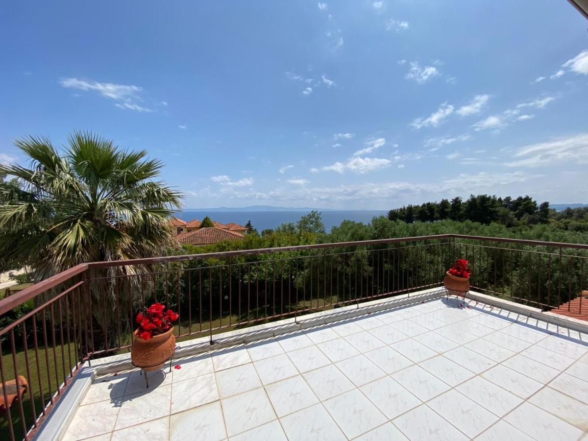 Amazing Sea View Loft, Afytos Appartement Buitenkant foto