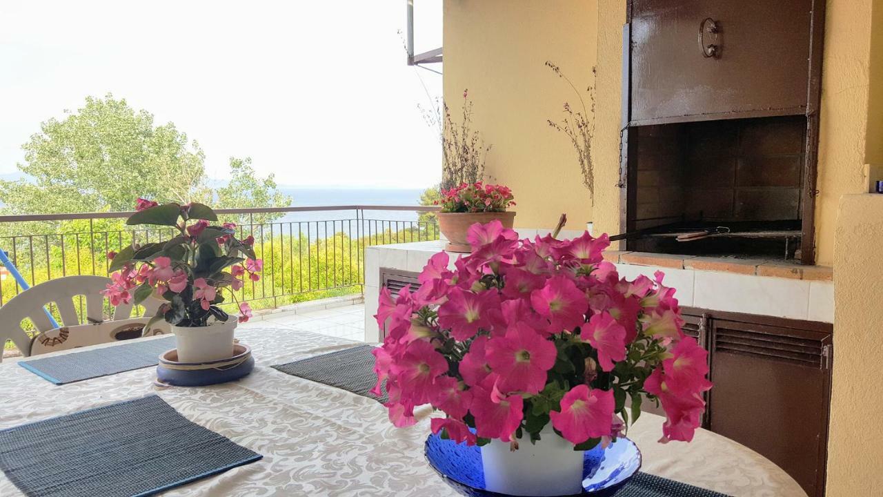 Amazing Sea View Loft, Afytos Appartement Buitenkant foto